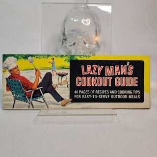 Item #140 1966 LAZY MAN'S COOKOUT GUIDE: 40 Pages of Recipes and Cooking Tips for Easy-To-Serve...