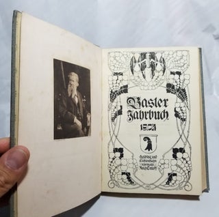 Lot of 5 Basler Jahrbuch for 1904, 1905, 1906, 1907, and 1908.