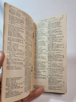 Rand, McNally & Co.'s Indexed County and Railroad Pocket Map Shippers' Guide - Nebraska.