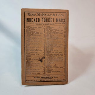 Rand, McNally & Co.'s Indexed County and Railroad Pocket Map Shippers' Guide - Nebraska.