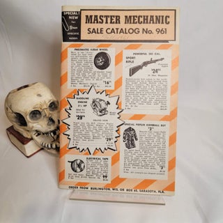 Item #35 Master Mechanic Sale Catalog. № 961. Fall 1961