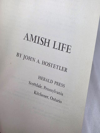 Lot of 3: Amish Life, Mennonite Life, Hutterite Life