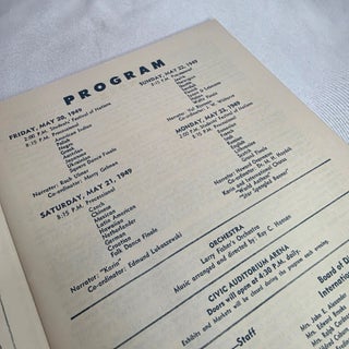 1949 Festival of Nations Saint Paul, Minnesota Program