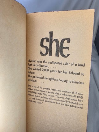 She