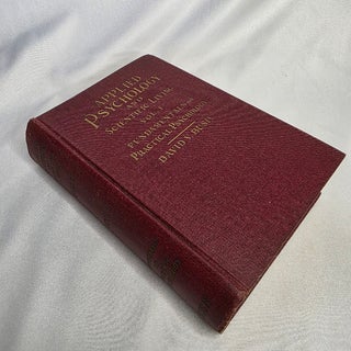 Applied Psychology and Scientific Living.