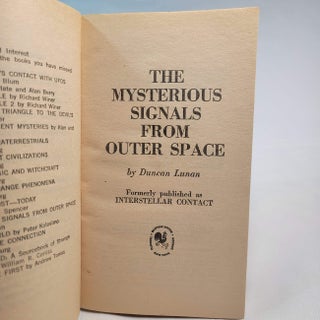 The Mysterious Signals from Outer Space