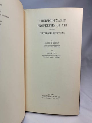 Thermodynamic Properties of Air including Polytropic Functions